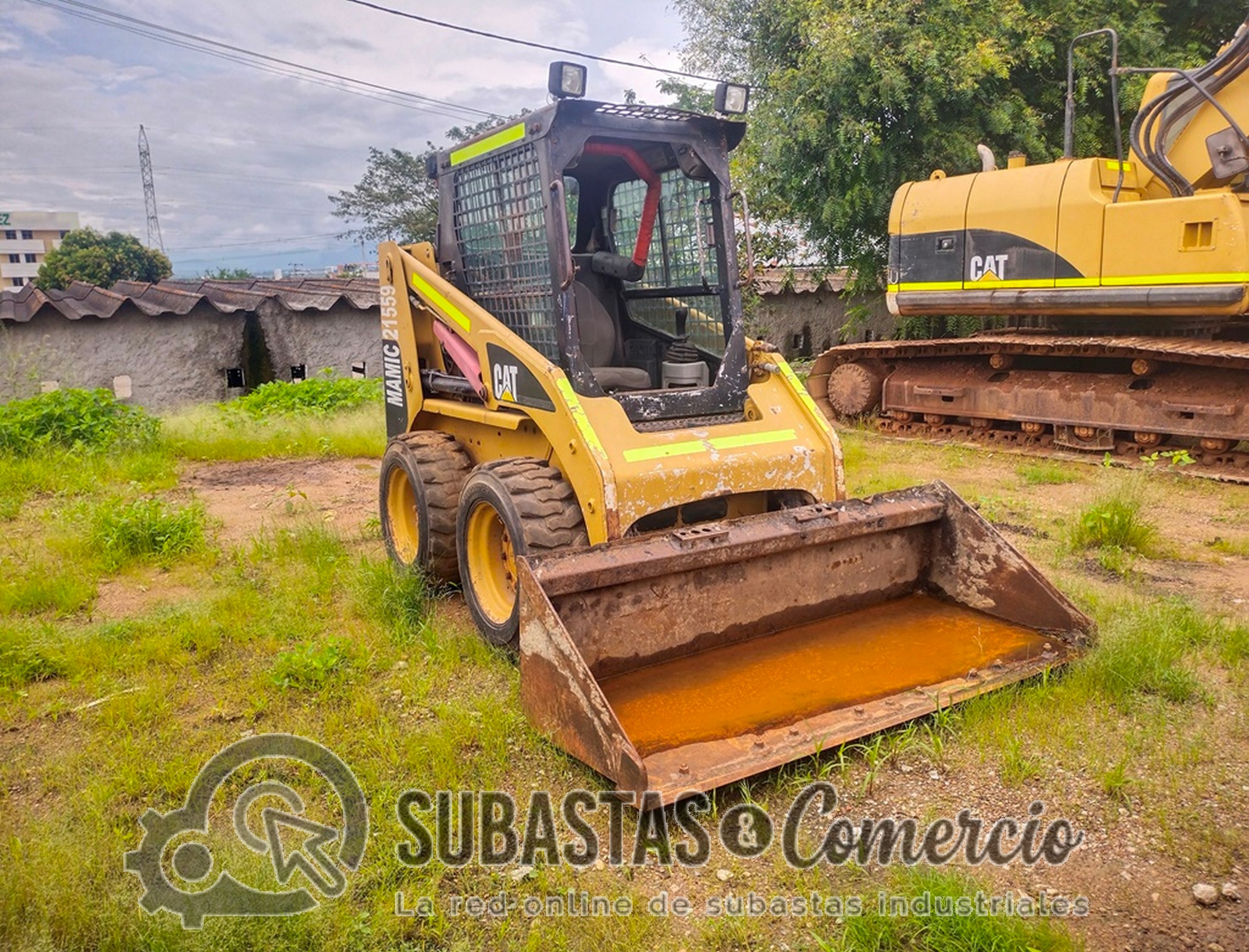 Minicargador Caterpillar 226SKIP 2001.MC037763